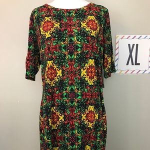 LuLaRoe Julia Dress - NWT - XL